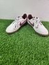 Nike White Burgundy Sneakers Size 11 - photo 3