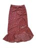Max Studio 100% Polyester Floral Red Casual Skirt Size S - photo 1