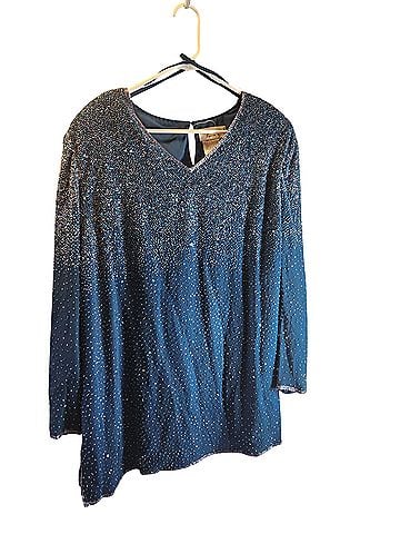 Adrianna Papell Long Sleeve Blouse (view 1)