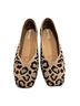 Vivaia 100% Recycled Plastic Animal Print Tan Black Flats Size EU 38 - photo 1