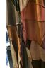 Akira 100% Cotton 65% Polyester 35% Cotton Color Block Multi Color Brown Tan Black Burgundy Sweatpants Size XL - photo 5