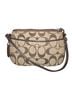 Coach 100% Canvas Brown Wristlet One size - photo 1