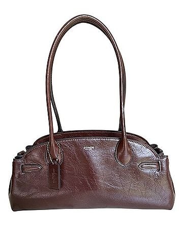 Coach Coach Empire Carryall Bag 34 Brass Maple Glazed Leather Brass CAM03 Shoulder Bag (view 1)