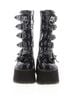 Demonia Black Boots Size 10 - photo 3
