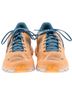 On Cloud 100% Mesh Color Block Blue Tan Orange Sneakers Size 8 - photo 2