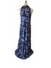 Express 100% Polyester Floral Blue White Casual Dress Size S - photo 2
