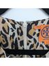 Tory Burch 100% Silk Leopard Print Tan Brown Black Ivory Sleeveless Blouse Size 6 - photo 4