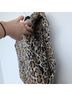 Tory Burch 100% Silk Leopard Print Tan Brown Black Ivory Sleeveless Blouse Size 6 - photo 5