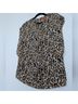 Tory Burch 100% Silk Leopard Print Tan Brown Black Ivory Sleeveless Blouse Size 6 - photo 6
