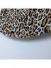 Tory Burch 100% Silk Leopard Print Tan Brown Black Ivory Sleeveless Blouse Size 6 - photo 10