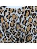 Tory Burch 100% Silk Leopard Print Tan Brown Black Ivory Sleeveless Blouse Size 6 - photo 12
