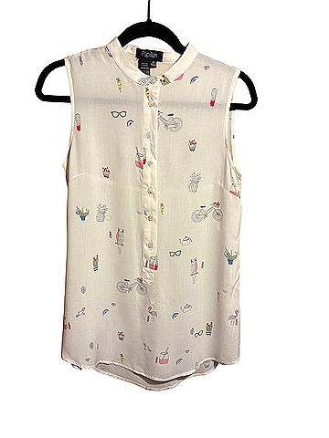 Papillon Sleeveless Blouse (view 1)
