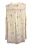 Papillon 100% Viscose Print White Sleeveless Blouse Size XS - photo 2