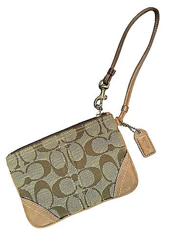 Coach Coach Leather Wristlet (view 1)