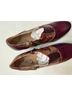 Elite 100% Leather Floral Burgundy Ankle Boots Size 9 - photo 8