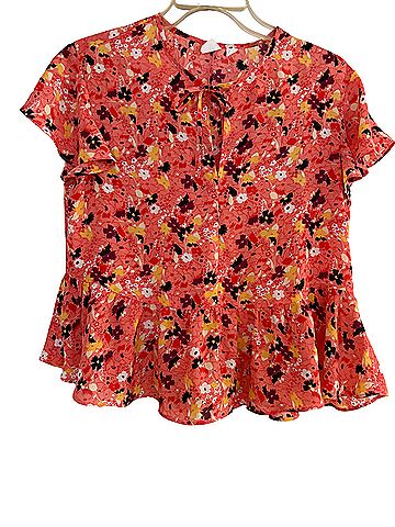 Gap Short Sleeve Blouse (view 2)