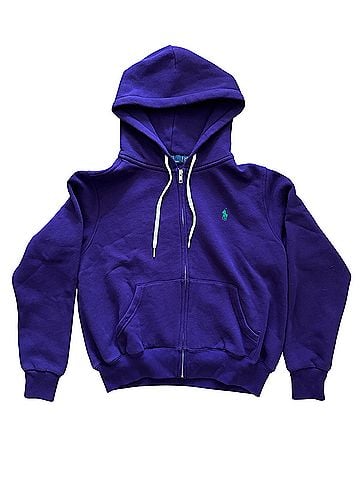 Polo Zip Up Hoodie (view 1)