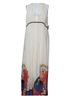 Neiman Marcus 100% Silk 100% Polyester Floral White Multi Color Wool Dress One size - photo 1