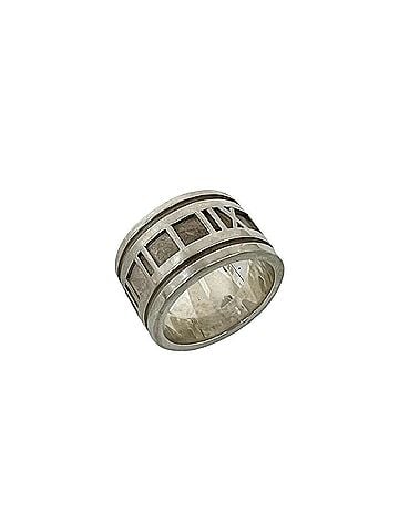 Tiffany & Co. TIFFANY&amp;Co. Tiffany Atlas Wide Ring, Sterling Silver 925, Accessory, Silver, 44862 (view 1)