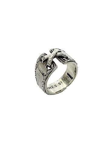Hermès HERMES Vintage Mexico Ring, Sterling Silver 925, Accessory, Silver, Item Number 28138 (view 1)
