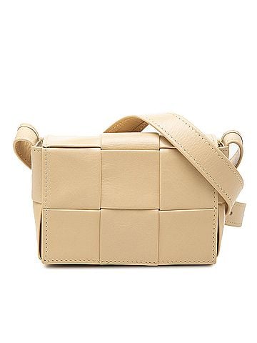 Bottega Veneta Candy Nappa Intrecciato Cassette Crossbody (view 1)