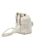 Saint Laurent 100% Tweed White Chevron Tweed Monogram Joe Backpack One size - photo 3