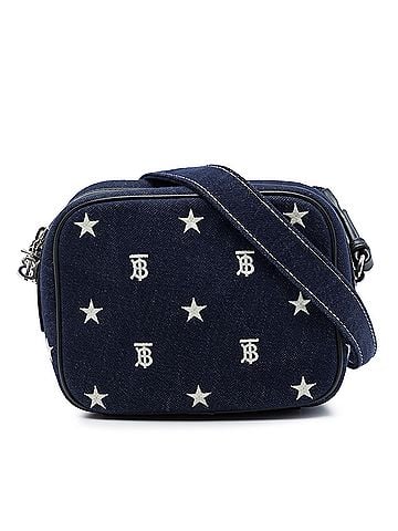 Burberry Denim TB Logo Kids Star Camera Bag (view 1)