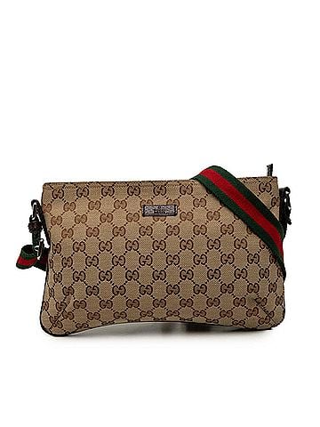 Gucci GG Canvas Web Crossbody (view 1)