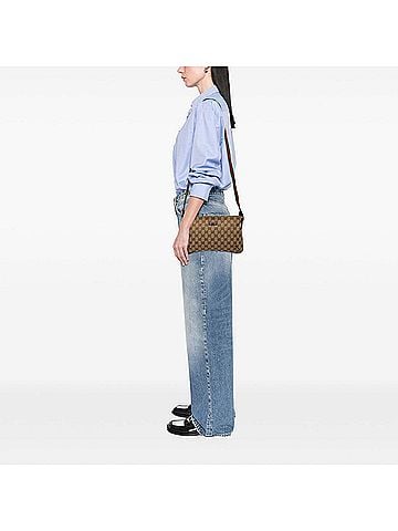 Gucci GG Canvas Web Crossbody (view 2)