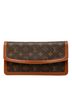 Louis Vuitton 100% Coated Canvas Brown Monogram Pochette Dame PM One size - photo 1