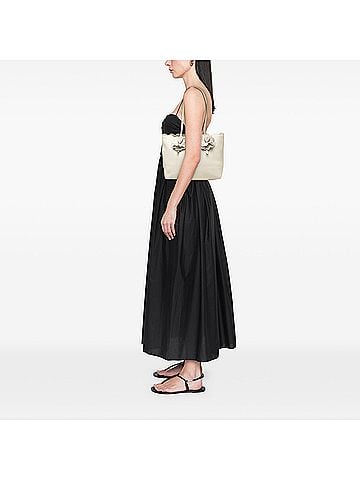 Miu Miu Leather Flower Tote (view 2)