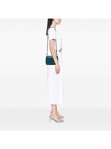 Bottega Veneta Mini Nappa Intrecciato Nodini Double Zip Crossbody (view 2)