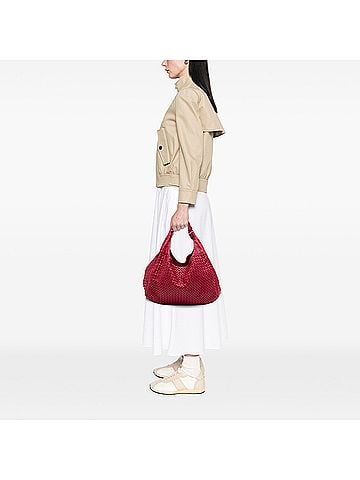 Bottega Veneta Large Nappa Intrecciato Campana Hobo (view 2)