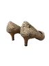 Life Stride Animal Print Tan Black Heels Size 8 1/2 - photo 2