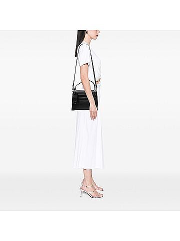 Valentino Small Leather My Rockstud Frame Satchel (view 2)