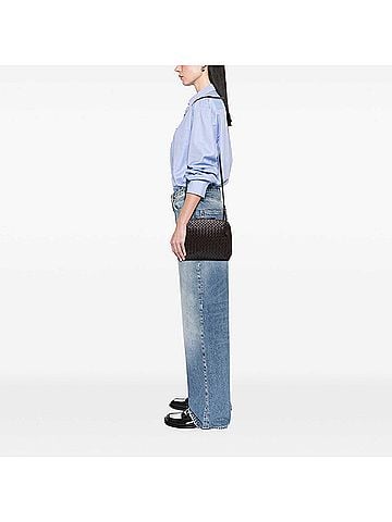 Bottega Veneta Nappa Intrecciato Nodini Crossbody (view 2)