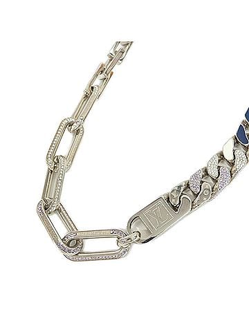 Louis Vuitton Louis Vuitton Collier Mix Chain Links Patches MP2461 Necklace (view 1)