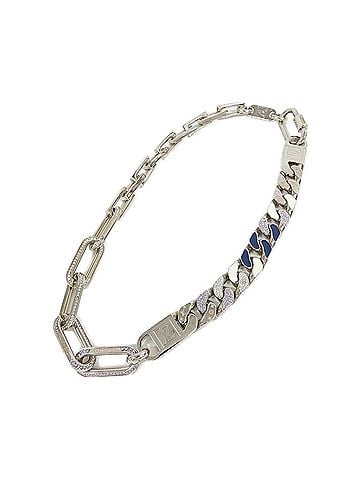 Louis Vuitton Louis Vuitton Collier Mix Chain Links Patches MP2461 Necklace (view 2)