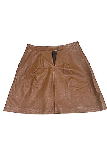 Baukjen Leather Skirt (view 2)