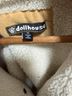 Dollhouse 100% Cotton 100% Polyester Tan White Jacket Size M - photo 3