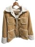 Dollhouse 100% Cotton 100% Polyester Tan White Jacket Size M - photo 1