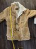 Dollhouse 100% Cotton 100% Polyester Tan White Jacket Size M - photo 6