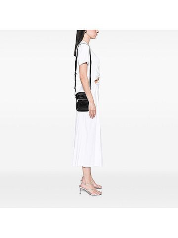 Saint Laurent Leather Sid Messenger Bag (view 2)