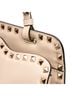 Valentino 100% Leather Brown Leather Rockstud Shoulder Bag One size - photo 9