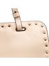 Valentino 100% Leather Brown Leather Rockstud Shoulder Bag One size - photo 10