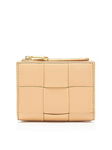 Bottega Veneta Bottega Veneta Maxi Intrecciato Compact Wallet (view 1)