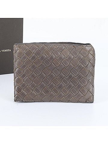 Bottega Veneta Bottega Veneta Intrecciato Leather Bi-fold Wallet - Men's Brand (view 1)