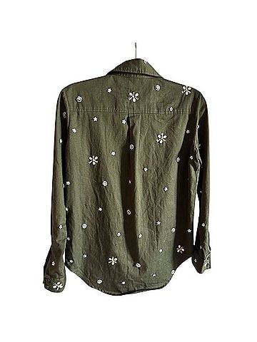 Joie Hayfa Long Sleeve Button-Down Shirt (view 2)