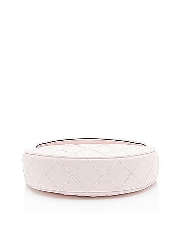 Tory Burch Tory Burch Quilted Leather Fleming Crescent Mini Shoulder Bag (view 2)