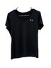 Under Armour Black Short Sleeve Blouse Size M - photo 1